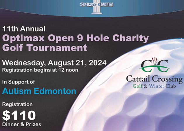 AE is the charity recipient of the Optimax Golf Tourney